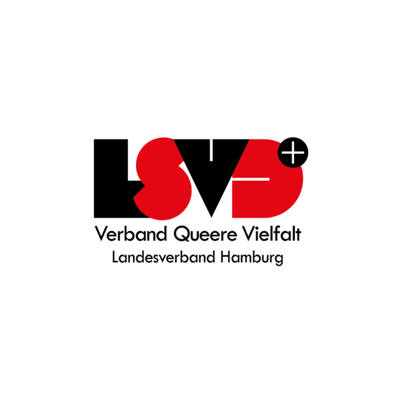 Logo LSVD+  Verband Queere Vielfalt e.V, Landesverband Hamburg